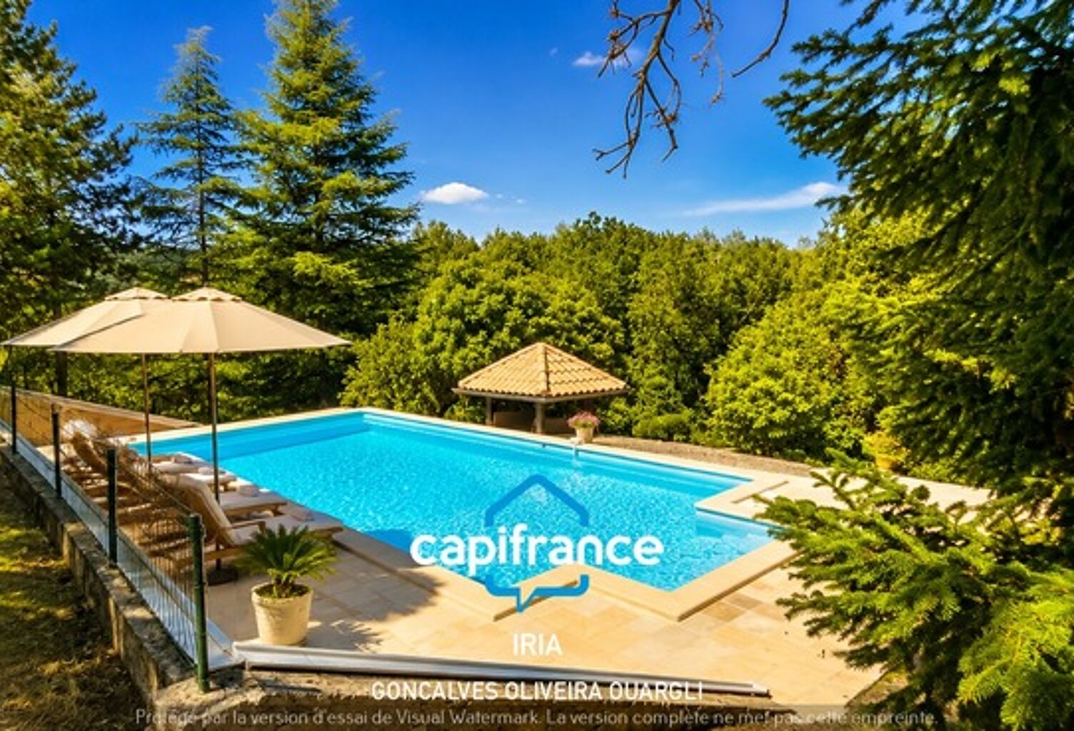 Maison avec piscine, vue panoramique à vendre 6 pièces PENNE D'AGENAIS (47) — photo 1