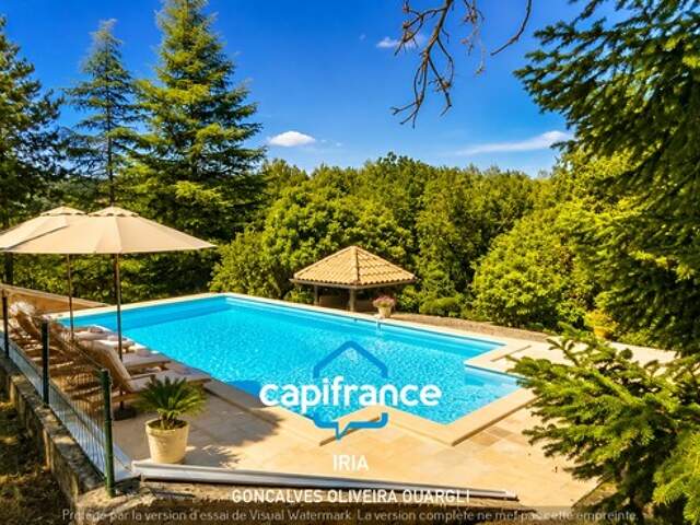 Maison avec piscine, vue panoramique à vendre 6 pièces PENNE D'AGENAIS (47) — photo du bien