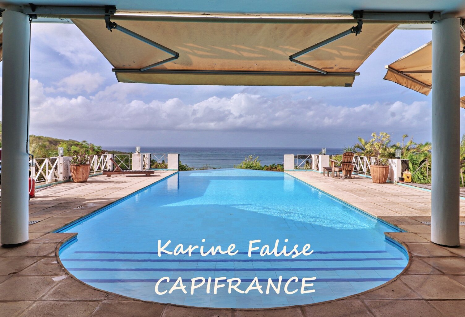 Villa d'architecte T5 avec studio indépendant, piscine et vue mer exceptionnelle — photo 1