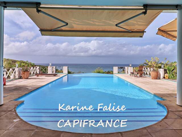 Villa d'architecte T5 avec studio indépendant, piscine et vue mer exceptionnelle — photo du bien