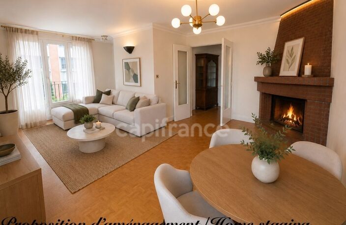 Appartement 4 pièces à vendre à Bondy (93140) – Mare à la Veuve – 82 m² – 3 chambres – 1er étage – Parking – Cave – DPE C — photo 2