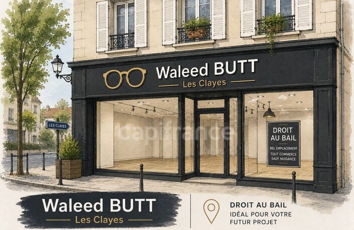 Local commercial Bail à céder LES CLAYES SOUS BOIS (78) — photo 3