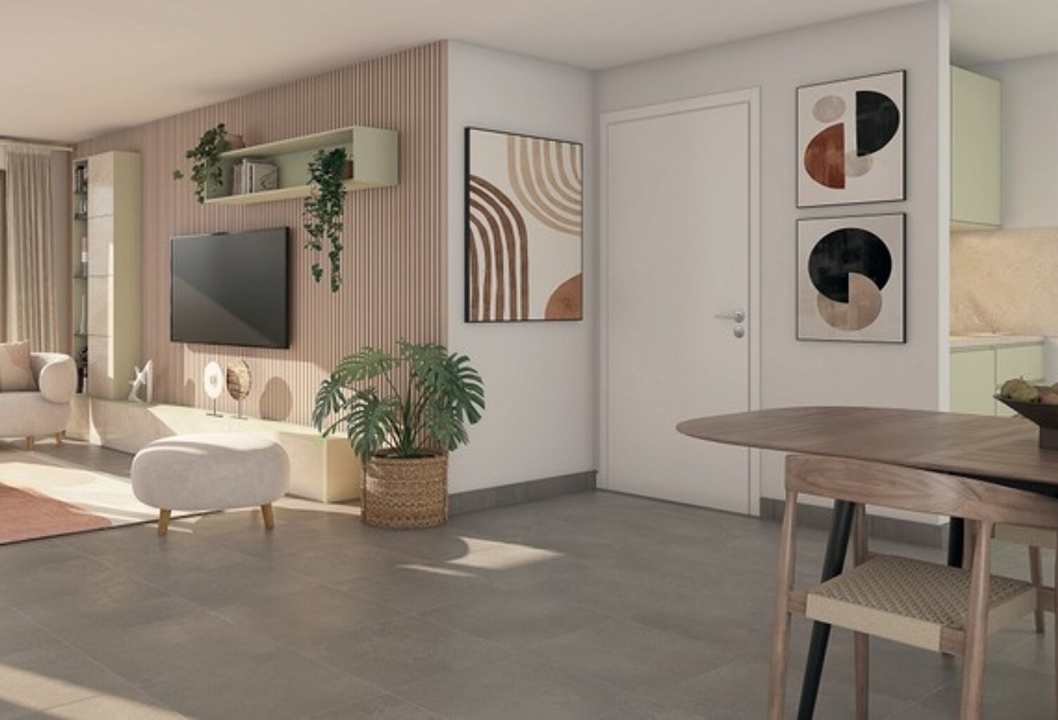T3 63 m² avec terrasse de 15 m² – Vue dégagée sur les champs – Chanteloup-en-Brie — photo 1