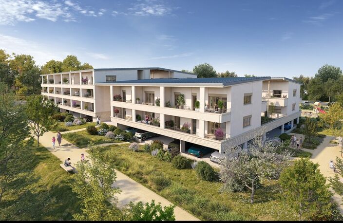 T4 familial de 86 m² – Terrasse de 18 m² – Vue dégagée sur les champs — photo 4