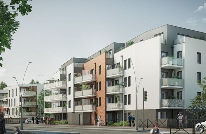 Appartement T3 de 73 m² avec terrasse, bureau et deux places de parking - LOUVIERS (27) — photo 3