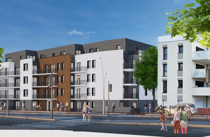 Appartement T3 de 73 m² avec terrasse, bureau et deux places de parking - LOUVIERS (27) — photo 4
