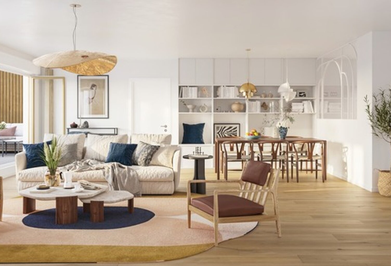 Appartement T3 de 69 m² avec jardin, terrasse et deux places de parking - Bois-Guillaume — photo 1