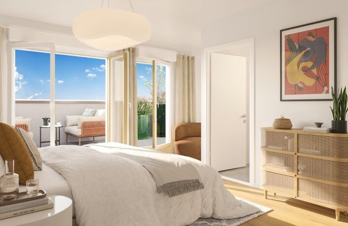 Appartement T3 de 69 m² avec jardin, terrasse et deux places de parking - Bois-Guillaume — photo 2