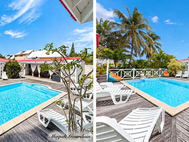 À VENDRE – VILLA DE CHARME AVEC PISCINE & ANNEXES – SAINT-FRANÇOIS — photo du bien