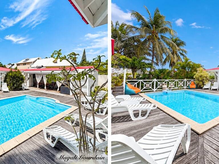 À VENDRE – VILLA DE CHARME AVEC PISCINE & ANNEXES – SAINT-FRANÇOIS — photo 1