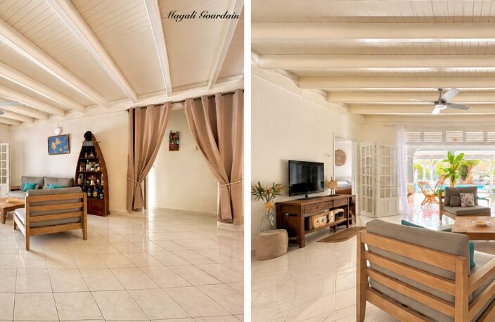 À VENDRE – VILLA DE CHARME AVEC PISCINE & ANNEXES – SAINT-FRANÇOIS — photo 4