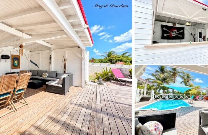 À VENDRE – VILLA DE CHARME AVEC PISCINE & ANNEXES – SAINT-FRANÇOIS — photo 5