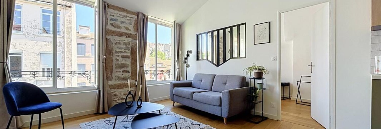 Appartement 2 Pièces 44 m² à louer à Lyon 1 (69001)