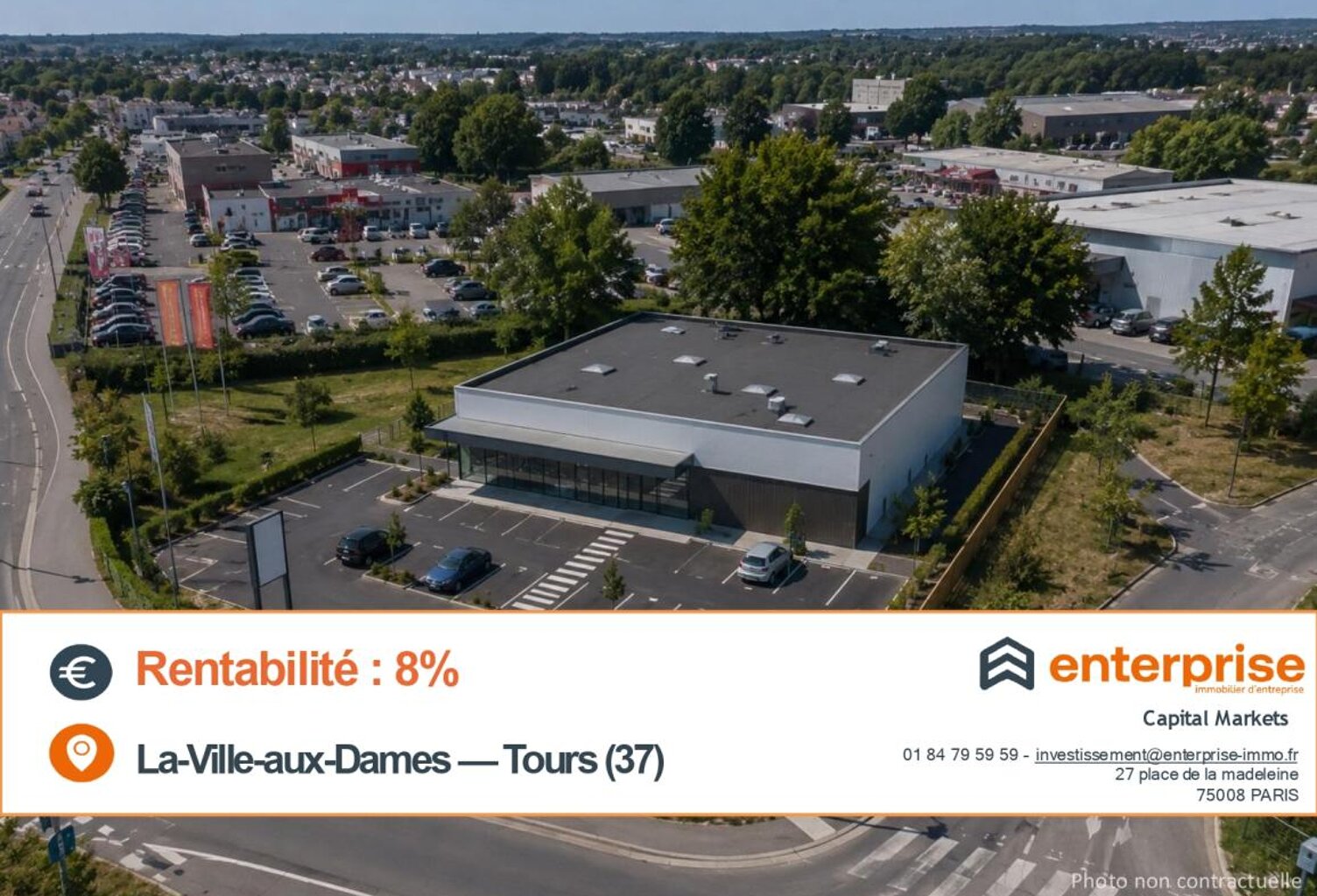 OPPORTUNITÉ D'INVESTISSEMENT — ACTIF COMMERCIAL — TOURS — photo 1