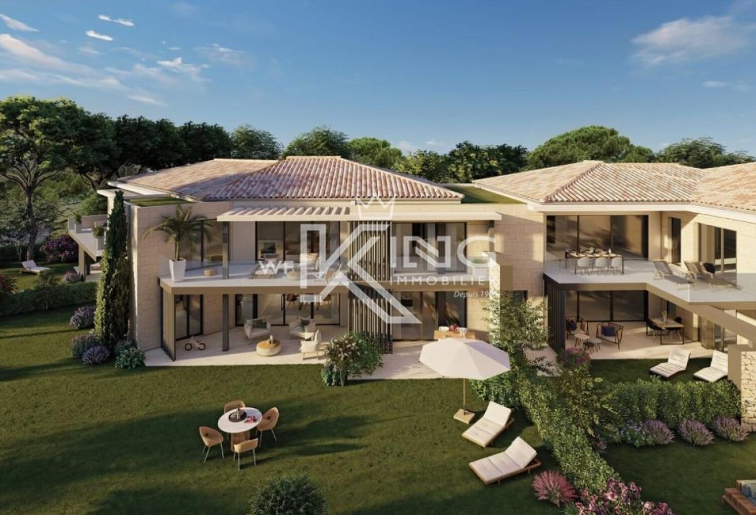 Sainte Maxime - Appt T5 de 142 m² avec terrasse de 53 m² – Résidence de standing à deux pas des plages — photo 1