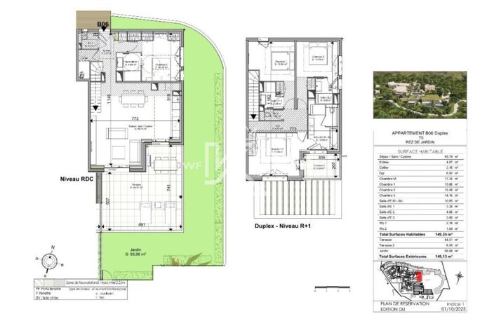 SAINTE-MAXIME – DUPLEX D'EXCEPTION AVEC VUE MER À 200 M DES PLAGES — photo 3