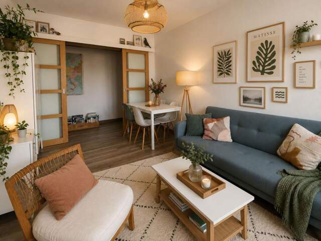 Appartement lumineux – Chartrons – 2 chambres (possibilité 3) – Parking — photo du bien
