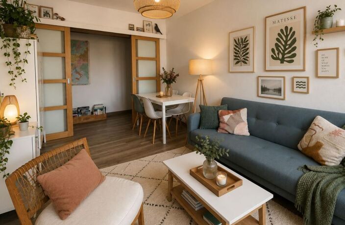 Appartement lumineux – Chartrons – 2 chambres (possibilité 3) – Parking — photo 2