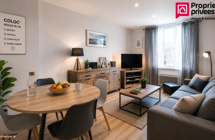 Idéal investisseur / colocation - Appartement T3 - Secteur Caulier - 2 chambres + balcon - 61m² — photo 2