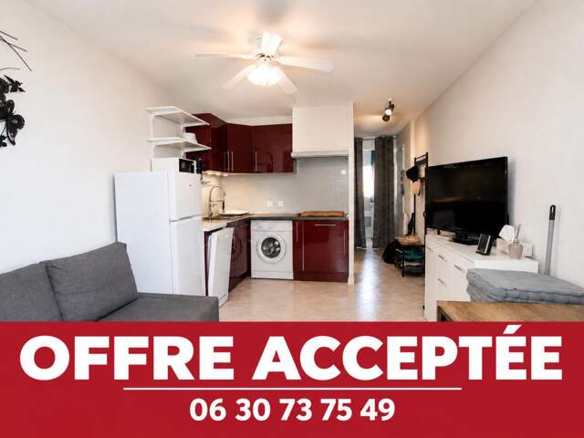 Appartement Saint Pierre La Mer 2 pièce(s) 27 m2 — photo du bien