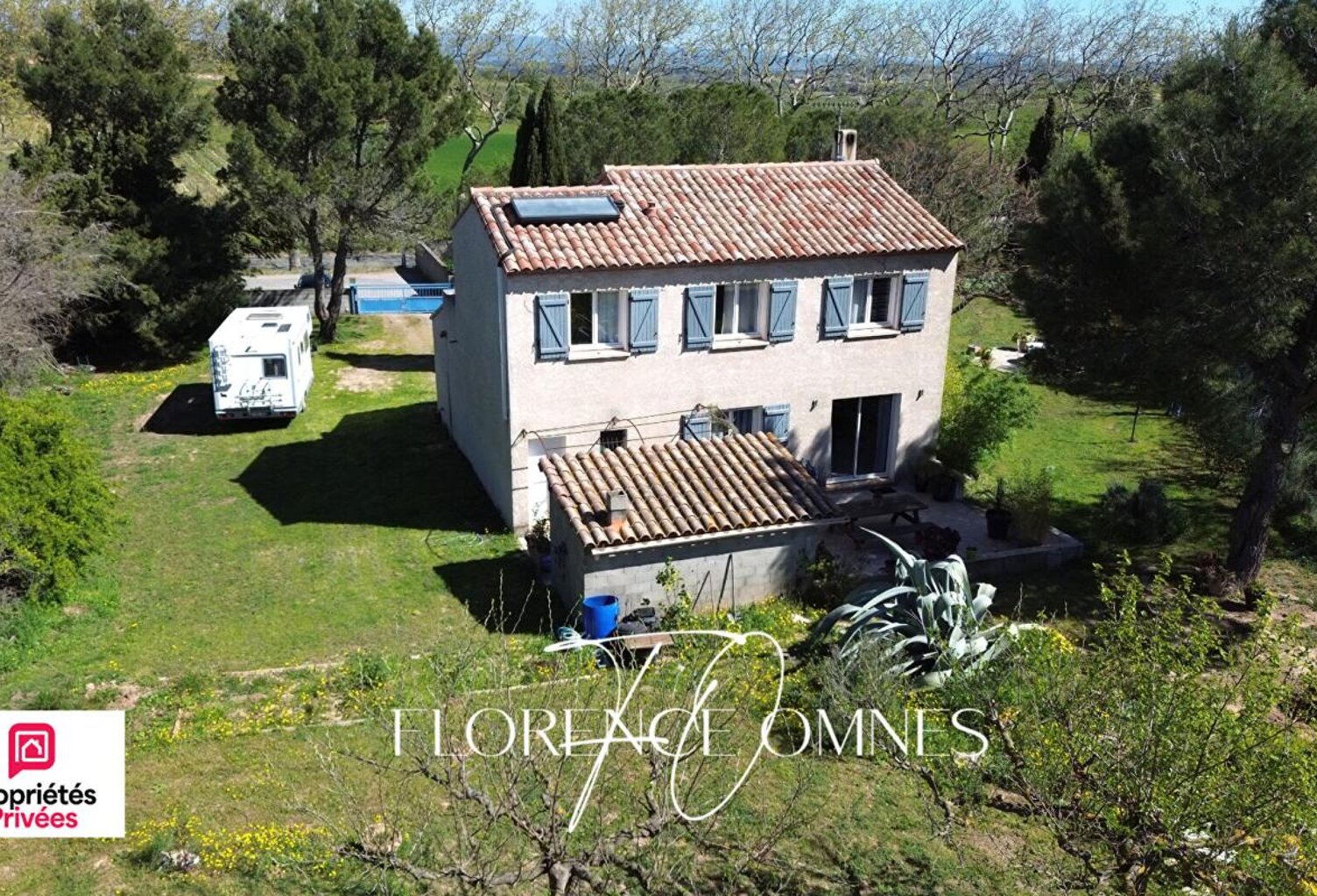 Magnifique Villa Provençale de  101m2 avec terrain arboré de 2347m2- 4 chambres - Douzens — photo 1