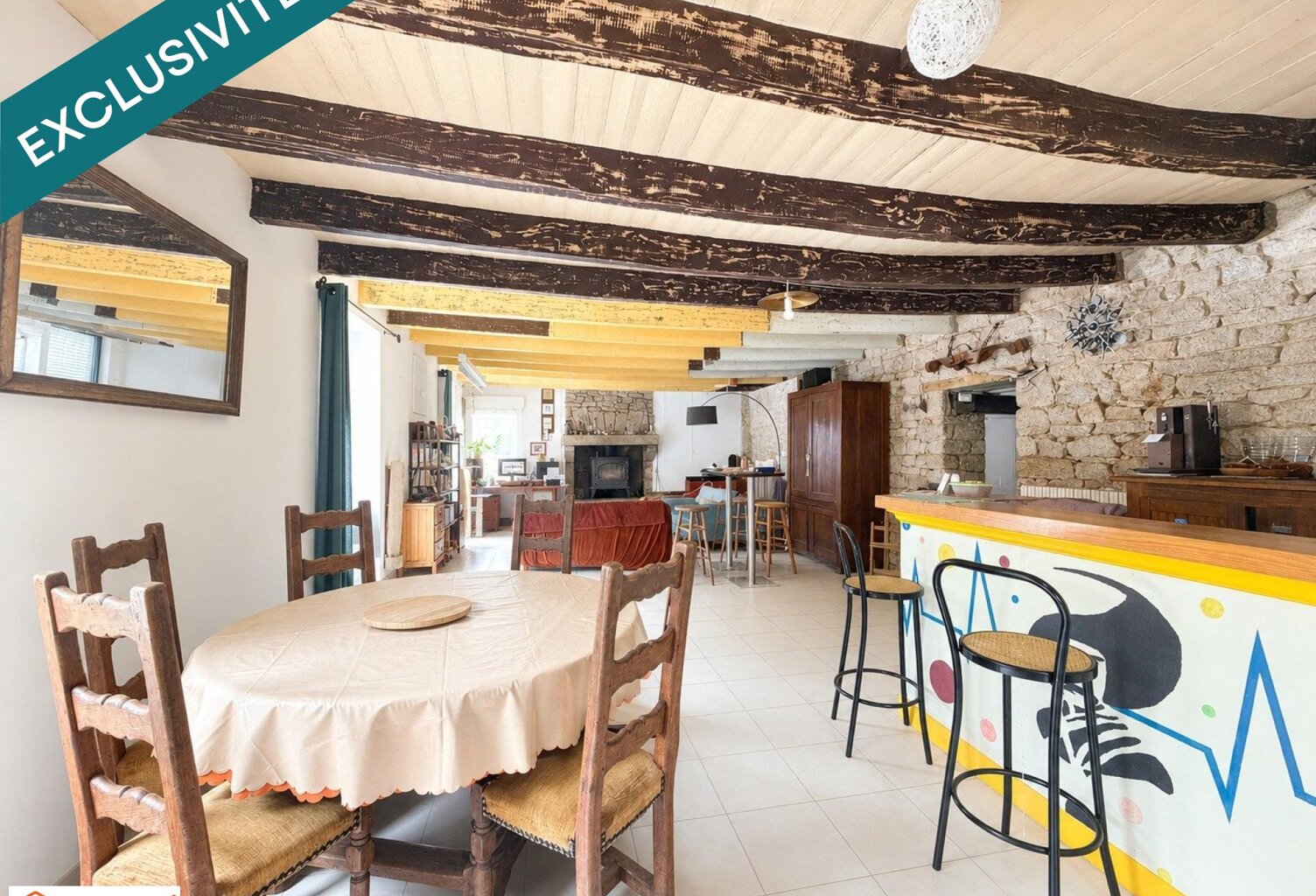 MAISON TRADITIONNELLE 3 CHAMBRES A BAUD — photo 1