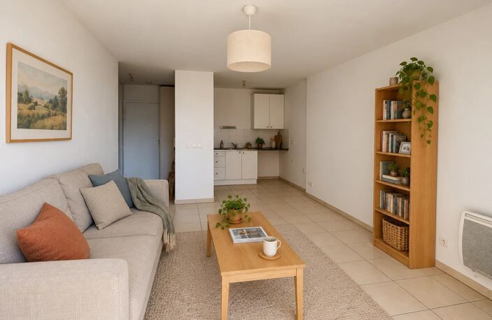 type 2  calme 40m2, avec balcon et garage. — photo 3