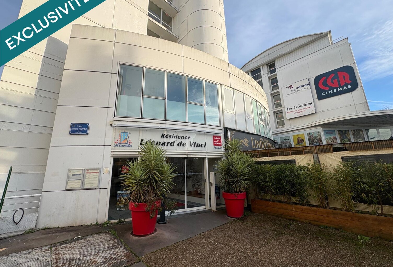 Studio LMNP en résidence étudiante  Investissement sécurisé  Hyper-centre de Tours — photo 1