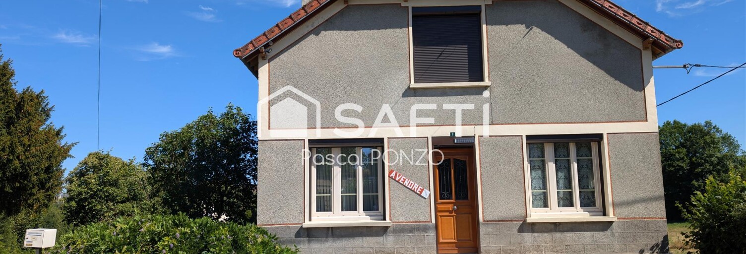 Maison 8 Pièces 90 m² à vendre à Boussac-Bourg (23600)