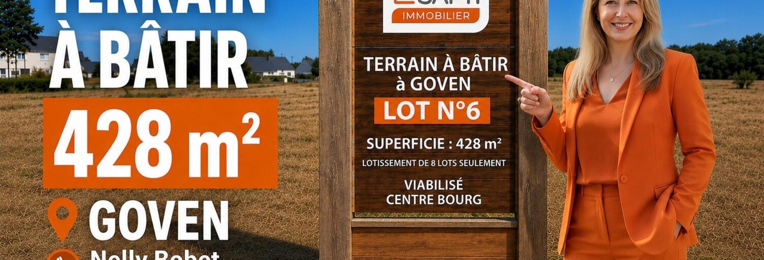 Terrain  428 m² à vendre à Goven (35580)