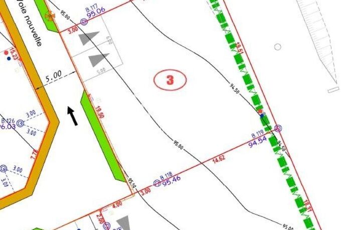 Terrain à bâtir de 348 m²  Viabilisé & Libre de constructeur  Dans un mini-lotissement intimiste sans mitoyenneté ! — photo 3
