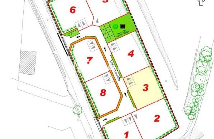 Terrain à bâtir de 348 m²  Viabilisé & Libre de constructeur  Dans un mini-lotissement intimiste sans mitoyenneté ! — photo 4