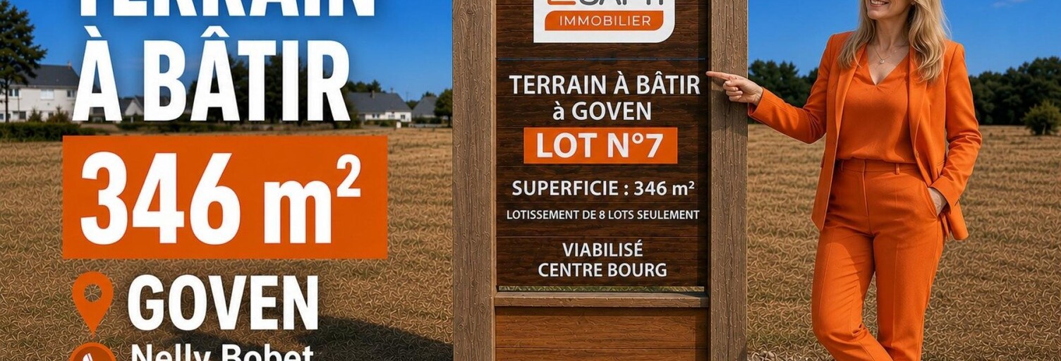 Terrain  346 m² à vendre à Goven (35580)
