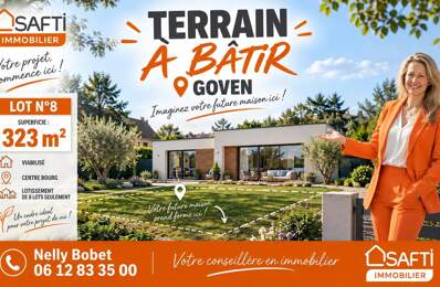 Terrain à bâtir de 323 m²  Viabilisé & Libre de constructeur  Dans un mini-lotissement intimiste sans mitoyenneté ! — photo du bien