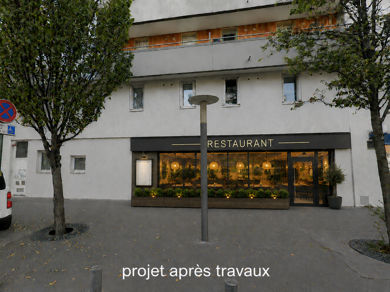 Local tous commerces dont restaur. 136 m2, linéaire façade 17m. — photo 1