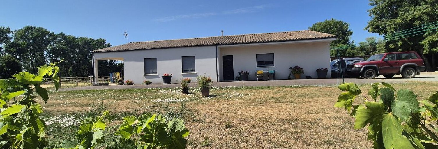 Maison 5 Pièces 123 m² à vendre à Bernay-Saint-Martin (17330)