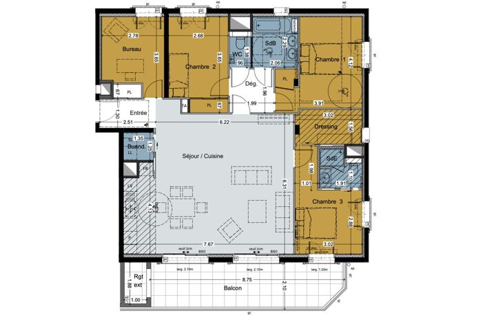 Vente Appartement 4 pièces — photo 5