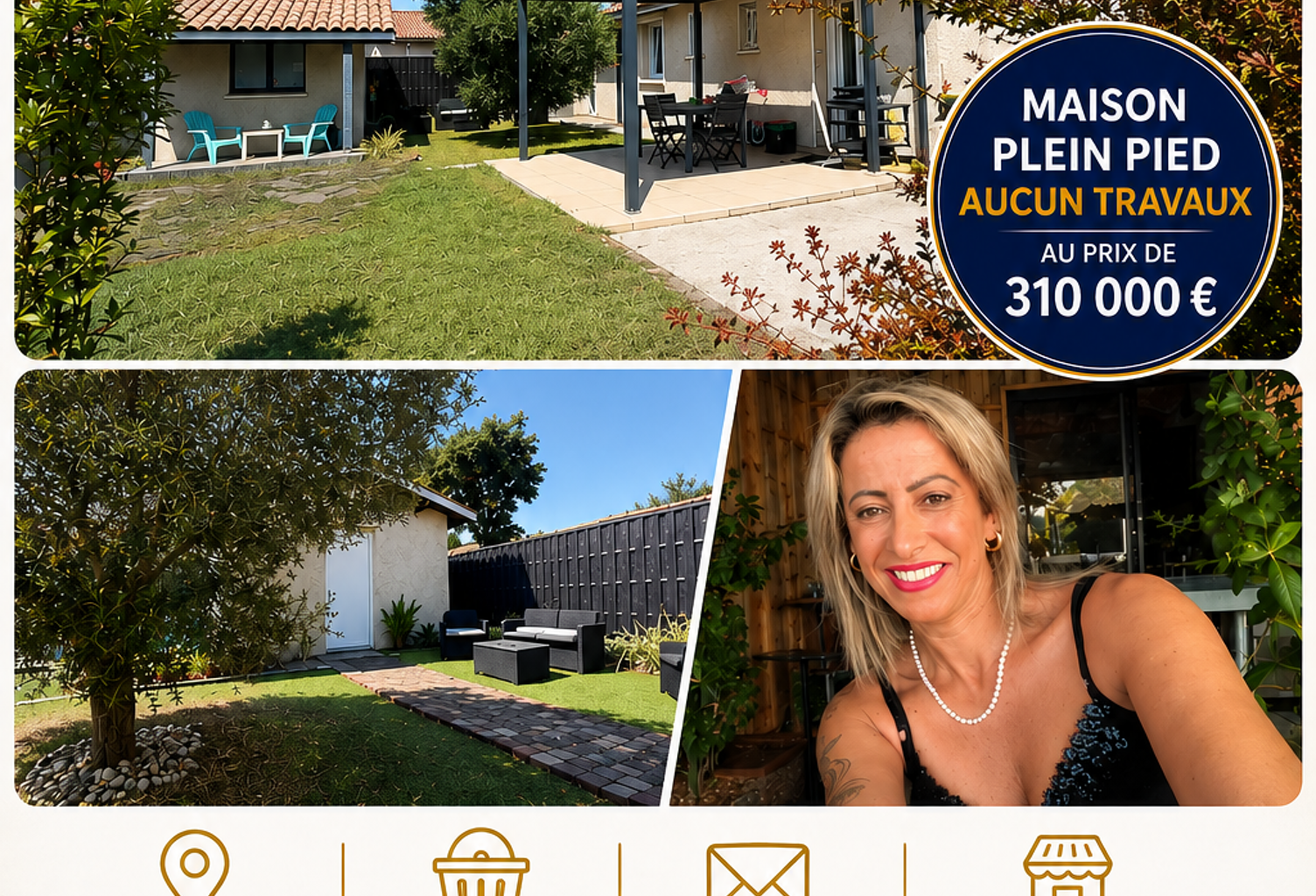 Vente Maison/villa 4 pièces — photo 1