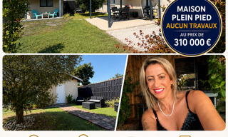 Maison 4 Pièces 70 m² à vendre à Biganos (33380)
