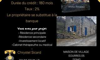 Maison 120 m² en viager Éourres (05300)