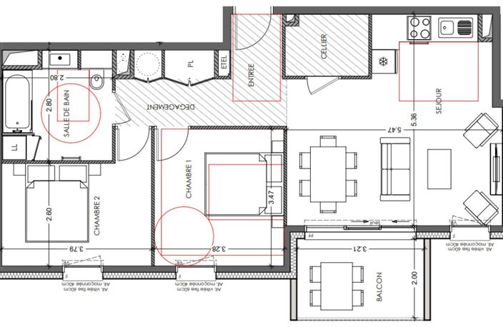 Vente Appartement 3 pièces — photo 4