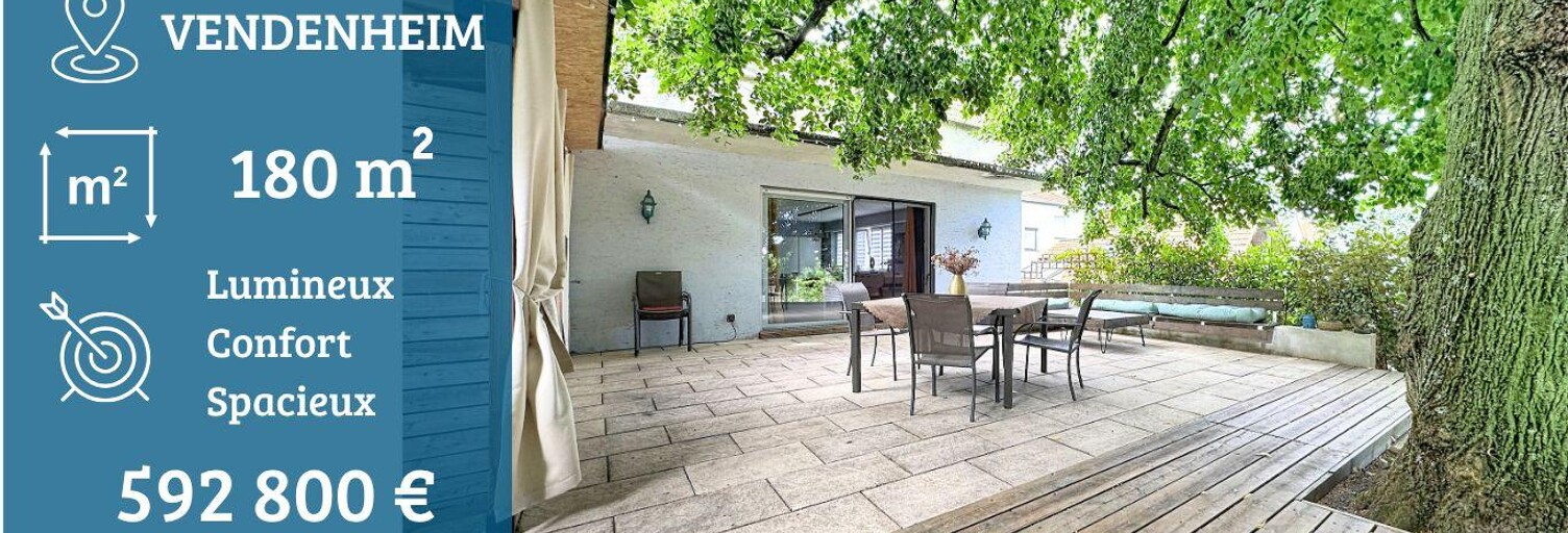 Maison 5 Pièces 180 m² à vendre à Vendenheim (67550)