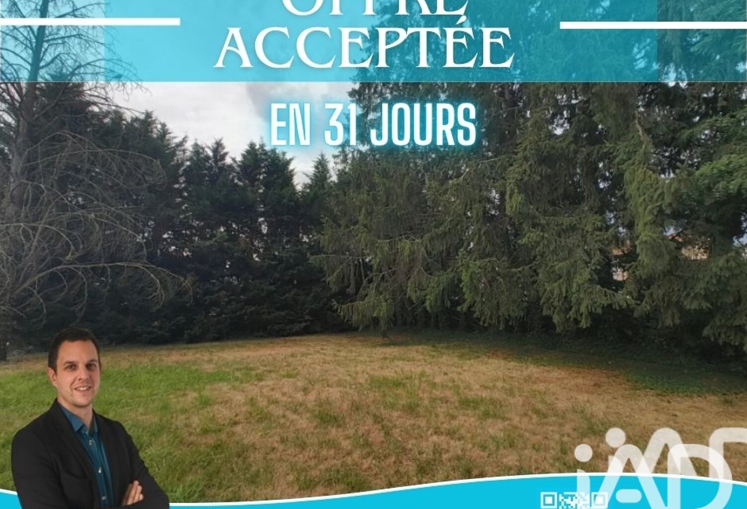 Vente Terrain à bâtir 500 m&sup2; — photo 1