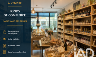 Commerce  40 m² à vendre à Saint-Maur-des-Fossés (94100)