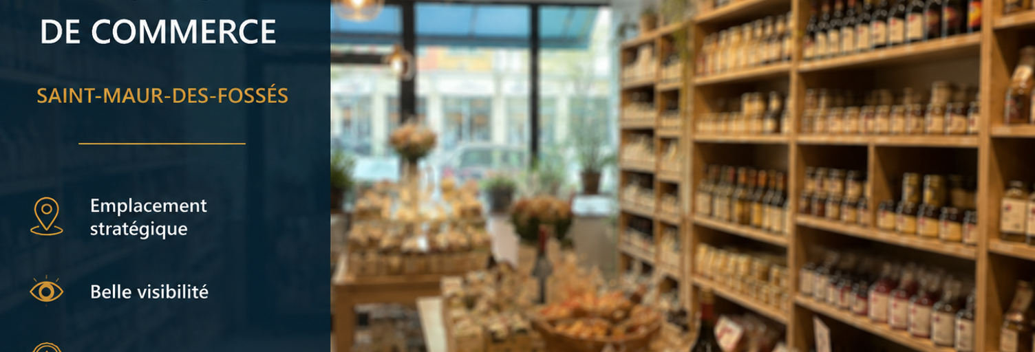 Commerce  40 m² à vendre à Saint-Maur-des-Fossés (94100)