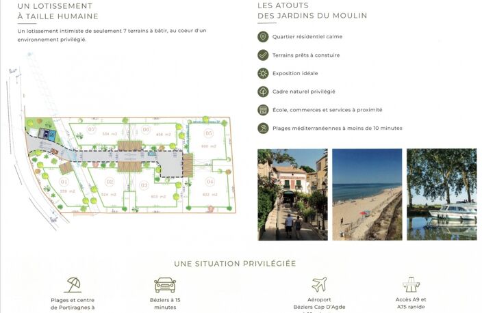 Vente Terrain à bâtir 600 m&sup2; — photo 3