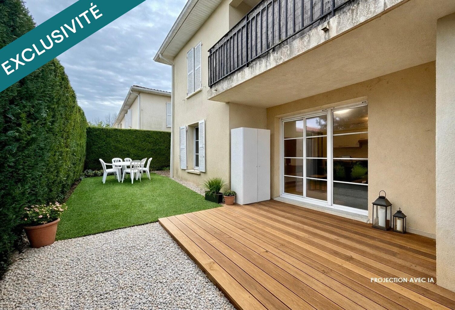 Appartement T2 (calme, jardinet, parking et tram) — photo 1