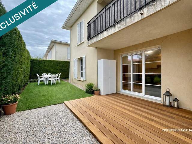 Appartement T2 (calme, jardinet, parking et tram) — photo du bien
