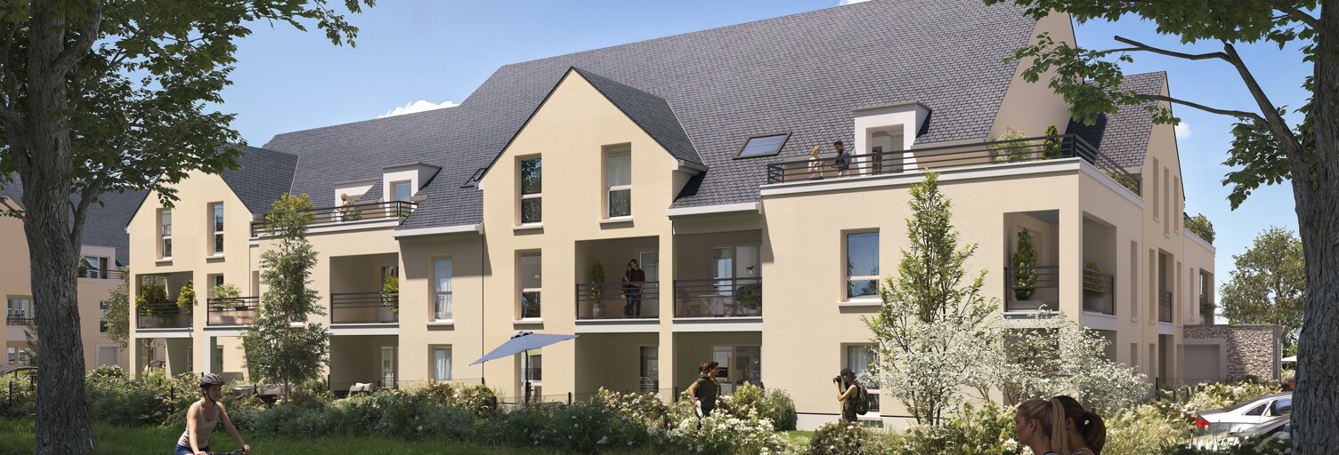 Appartement neuf T2, T3, T4 Pièce 45 à 86 m² à vendre à Mettray (37390)
