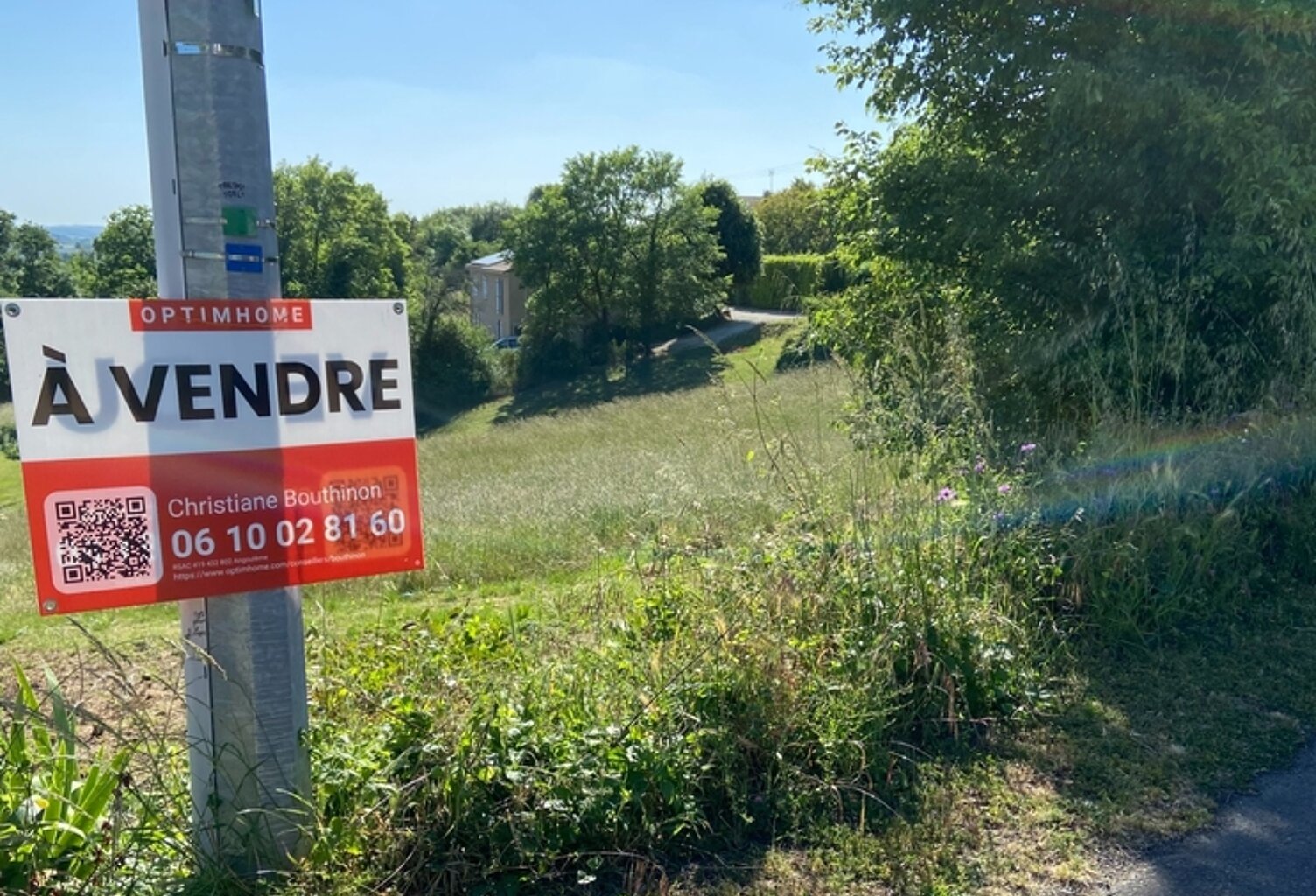 Ruelle. Terrain  2858 m² avec CU — photo 1
